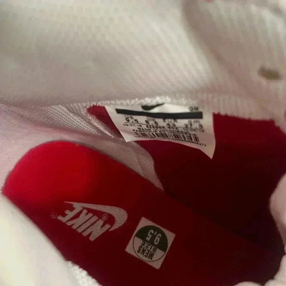 Nike Blazer Mid High Premium Game Red 2016‎ 429988-604 leather mens 9.5 - Picture 8 of 10